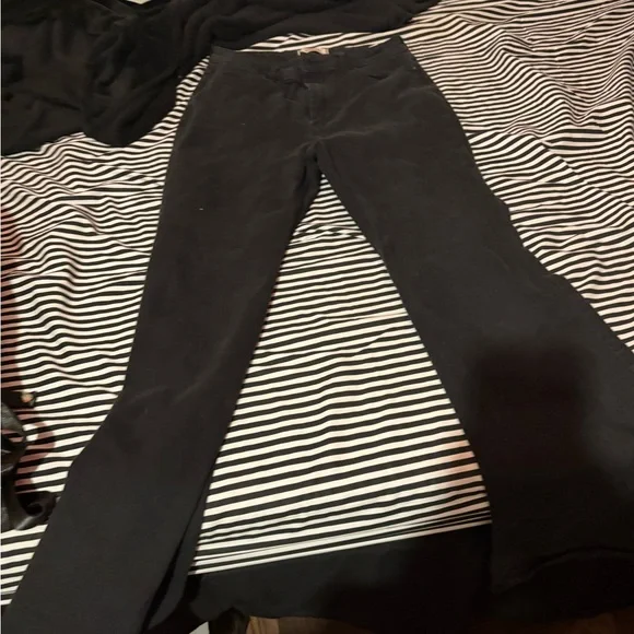 Wrangler Women's Classic Black Flare Pants - Picture 1 of 5